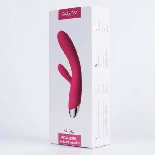 Svakom Angel Warming Rabbit Vibrator Pink