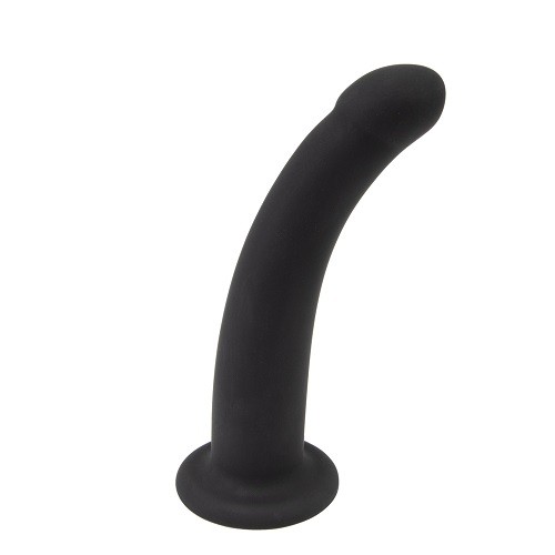 Loving Joy Curved 5-inch Silicone Dildo with Suction Cup