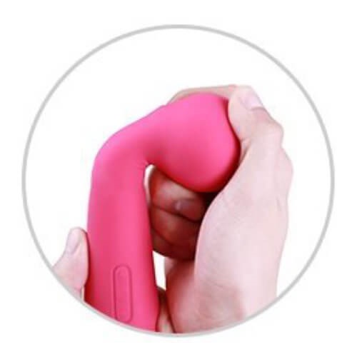 Svakom Emma Mini 100% Waterproof Wand Massager Vibe-Red - Image 8