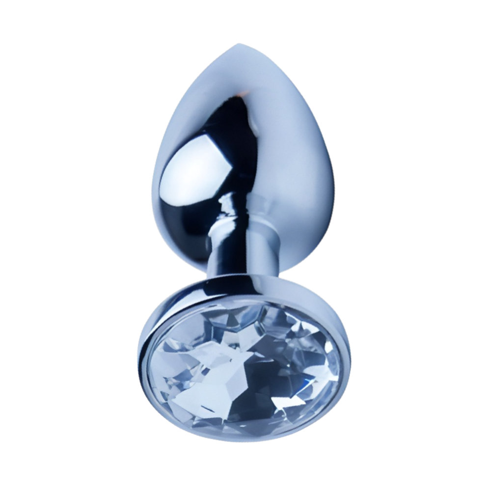 Precious Metals Silver Butt Plug-Large - Image 3
