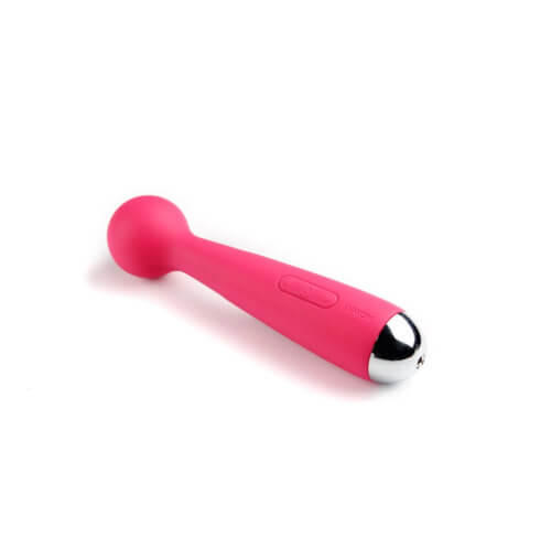Svakom Emma Mini 100% Waterproof Wand Massager Vibe-Red - Image 3