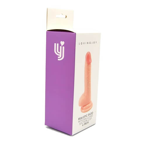 Loving Joy Realistic Dildo with Balls and Suction Cup 6 inch (Amazon Use Only) - Image 9
