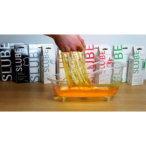 Slube Pina Colada Water Based Bath Gel 500g - Image 5