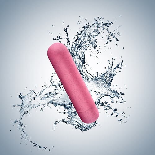 Gaia Biodegradable Eco Bullet Vibrator Pink - Image 5