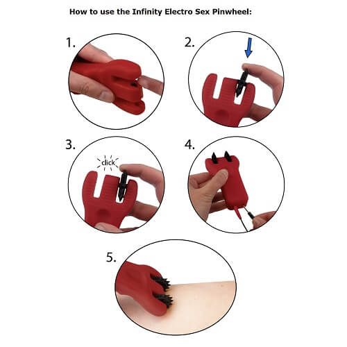 ElectraStim Silicone Fusion Infinity Double Pinwheel - Image 10