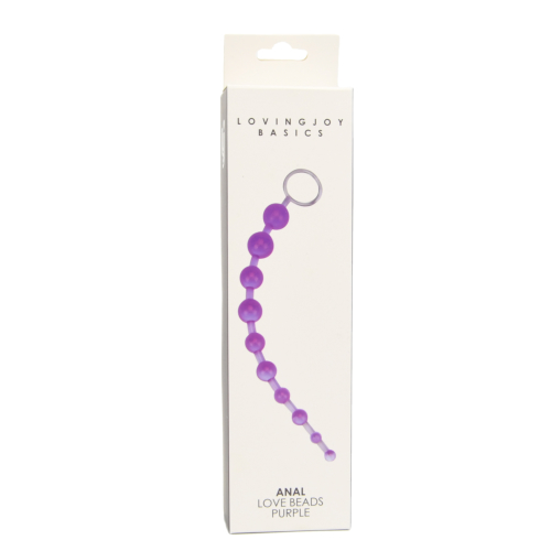 Loving Joy Anal Love Beads Purple - Image 2