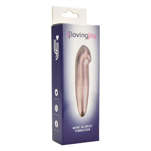 Loving Joy Mini G-Spot Vibrator Rose Gold - Image 9