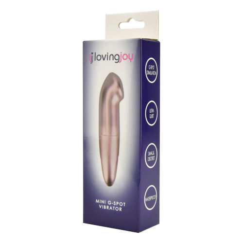 Loving Joy Mini G-Spot Vibrator Rose Gold - Image 8