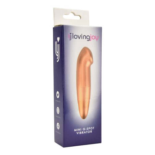 Loving Joy Mini G-Spot Vibrator Gold - Image 8