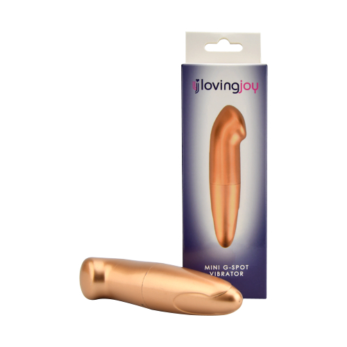 Loving Joy Mini G-Spot Vibrator Gold - Image 10