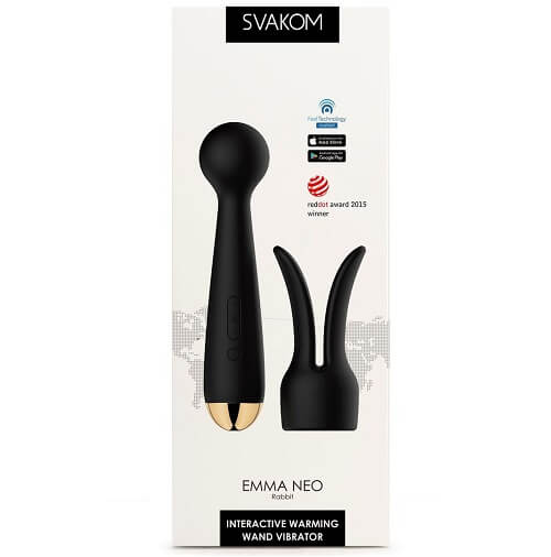 Svakom Emma Neo Interactive App Controlled Heating Magic Wand - Image 8