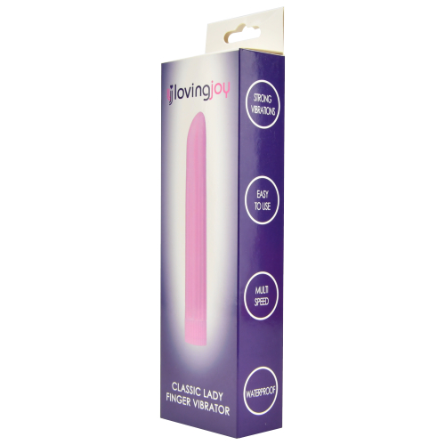 Loving Joy Classic Lady Finger Vibrator Pink - Image 12