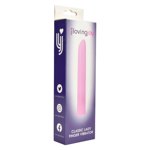 Loving Joy Classic Lady Finger Vibrator Pink - Image 10