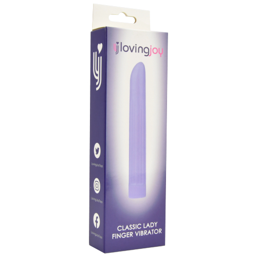 Loving Joy Classic Lady Finger Vibrator Purple - Image 13