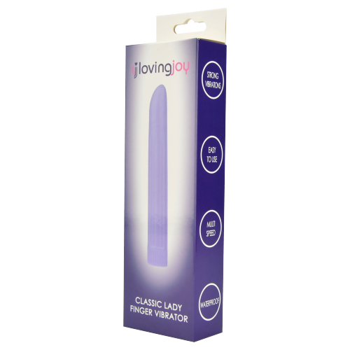 Loving Joy Classic Lady Finger Vibrator Purple - Image 12