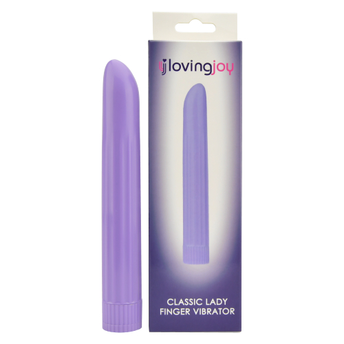 Loving Joy Classic Lady Finger Vibrator Purple - Image 10