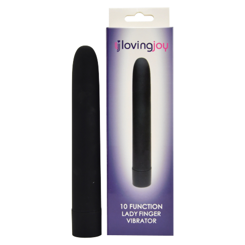 Loving Joy 10 Function Lady Finger Vibrator Black - Image 8