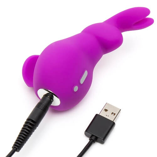 Happy Rabbit Mini Ears Rechargeable Rabbit Finger Vibrator Purple - Image 4