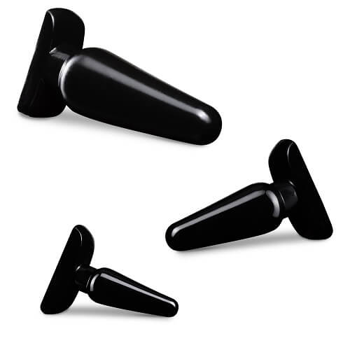 Anal Adventures Basic Plug Kit Black - Image 5