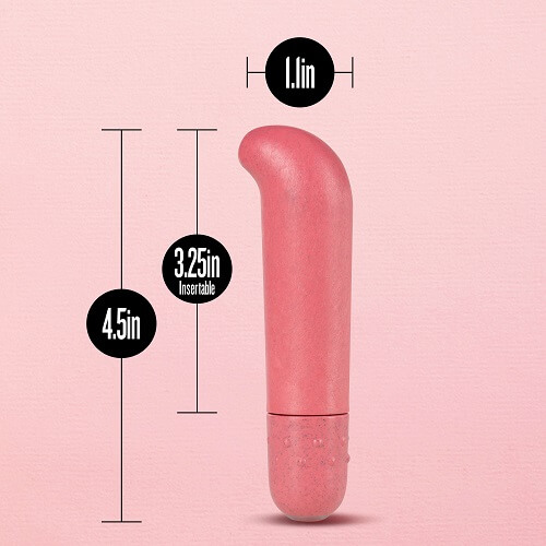 Gaia Biodegradable Eco G-Spot Vibrator Coral - Image 5