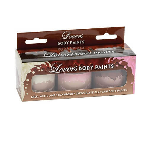 Lovers Chocolate Body Paints 3 Pack - Image 3