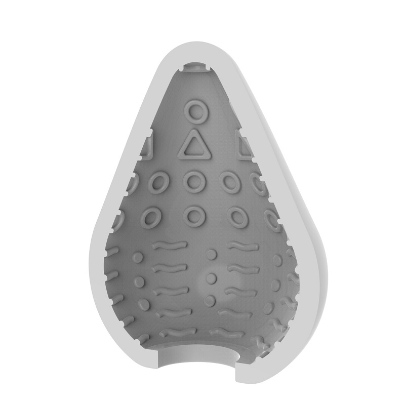 Rev-Sleeves Egg-Shaped Masturbator Wavy - Image 3