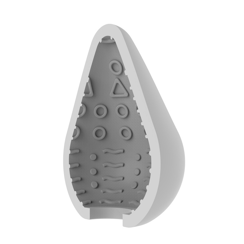 Rev-Sleeves Egg-Shaped Masturbator Wavy - Image 4
