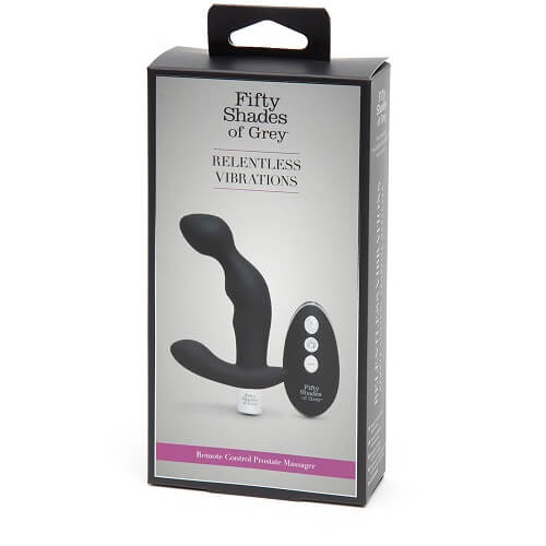 Fifty Shades of Grey Relentless Vibrations Remote Control Prostate Vibrator - Image 5