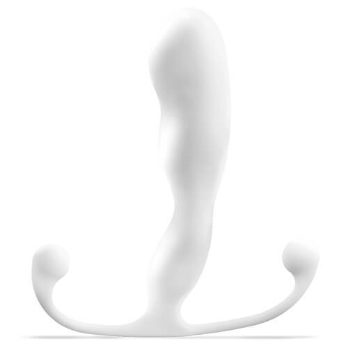 Image shows the white Aneros Helix Trident Prostate Massager
