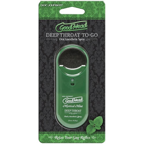 Doc Johnson GoodHead To-Go - Deep Throat Spray - Mystical Mint - Image 3