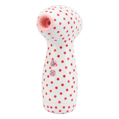 Loving Joy 2 in 1 Suction Vibrator Polka Dot - Image 2