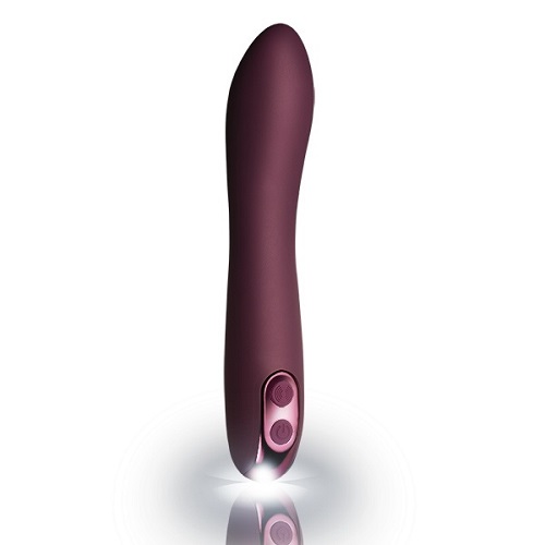 Rocks Off Giamo 10 Function Rechargeable G-Spot Vibrator Burgundy - Image 3