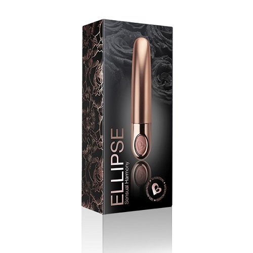 Rocks Off Ellipse 10 Function Bullet Vibrator Dusky Pink - Image 3