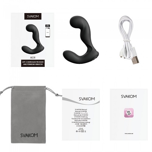Svakom IKER App-Controlled Prostate and Perineum Vibrator - Image 6