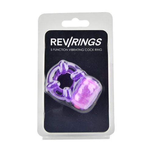 Rev-Rings 5 Function Vibrating Cock Ring - Image 4