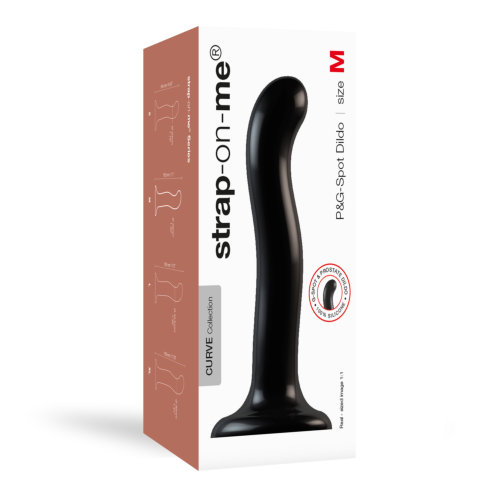 Strap-on-Me P&G Spot Dildo Medium Black - Image 12