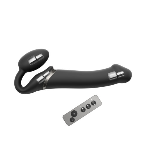 Strap-on-Me Vibrating Strap-On Large Black - Image 2