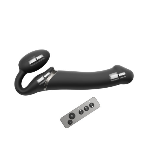 Strap-on-Me Vibrating Strap-On Medium Black - Image 2