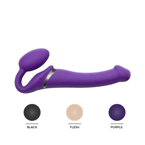 Strap-on-Me Vibrating Strap-On Medium Purple - Image 7