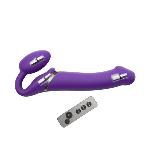 Strap-on-Me Vibrating Strap-On Medium Purple - Image 2