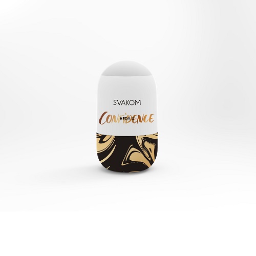 Svakom Hedy X-Confidence Reuseable Egg Style Male Masturbator - Image 3