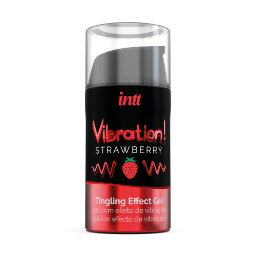 Intt Vibration Strawberry Flavour Liquid Vibrator TESTER - Image 3