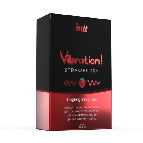 Intt Vibration Strawberry Flavour Liquid Vibrator TESTER - Image 4