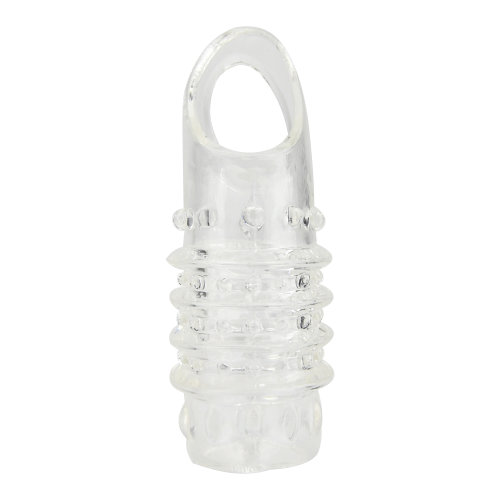 Rev-Sleeves Textured Penis Sleeve with Ball Loop - Image 3