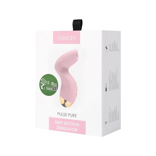 Svakom Pulse Pure Suction Stimulator Pink - Image 9