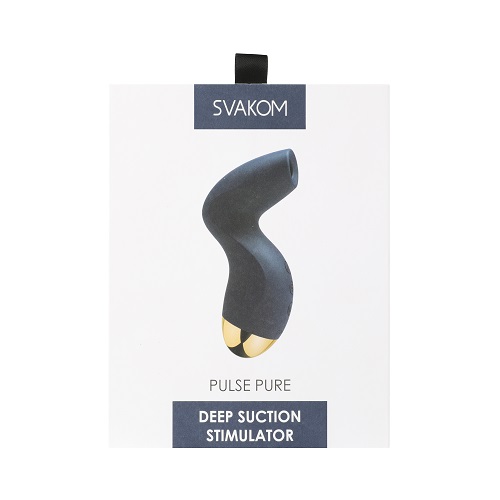Svakom Pulse Pure Suction Stimulator Navy Blue - Image 6