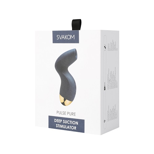 Svakom Pulse Pure Suction Stimulator Navy Blue - Image 7