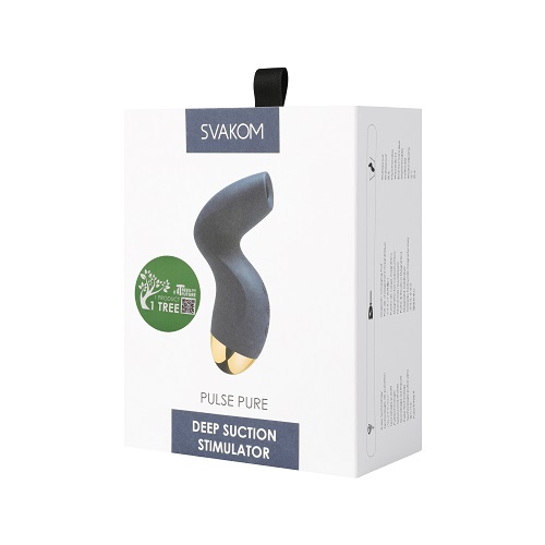 Svakom Pulse Pure Suction Stimulator Navy Blue - Image 10