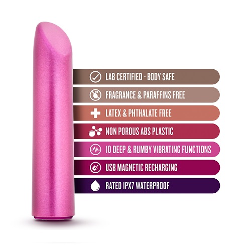 Exposed Nocturnal Rechargeable Lipstick Vibe Raspberry - Image 3