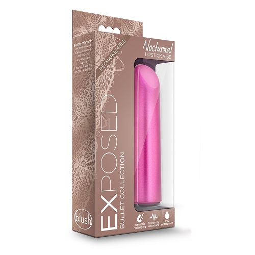 Exposed Nocturnal Rechargeable Lipstick Vibe Raspberry - Image 10